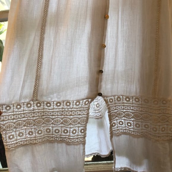 TOPSHOP Lace Frill Midi Dress - Picture 8 of 12